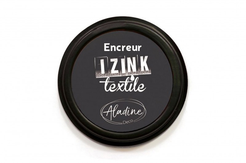 Encreur Izink Textile Noir