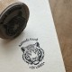 Tampon Ex Libris Tigre