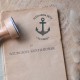 Tampon Ex Libris Ancre Marine