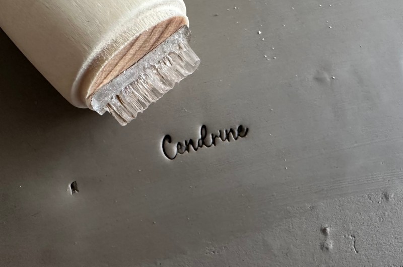Tampon Signature pour céramique - Prénom cursives