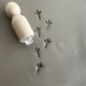 Tampon poterie patte d'oiseau