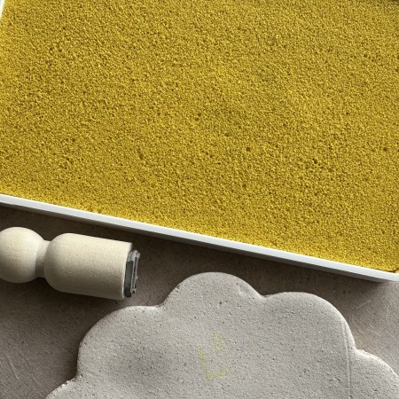 Encreur pour céramique Potter's Pad. Résistant haute température Jaune