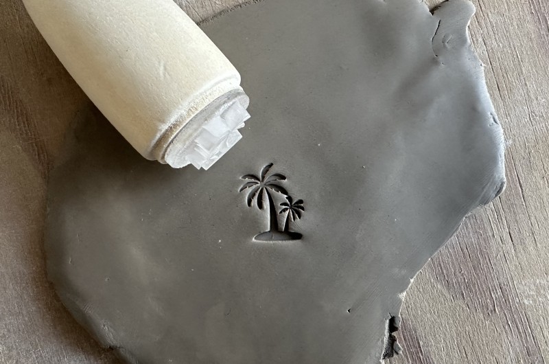 Tampon poterie Palmiers
