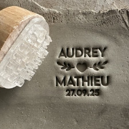 Tampon Céramique Mariage