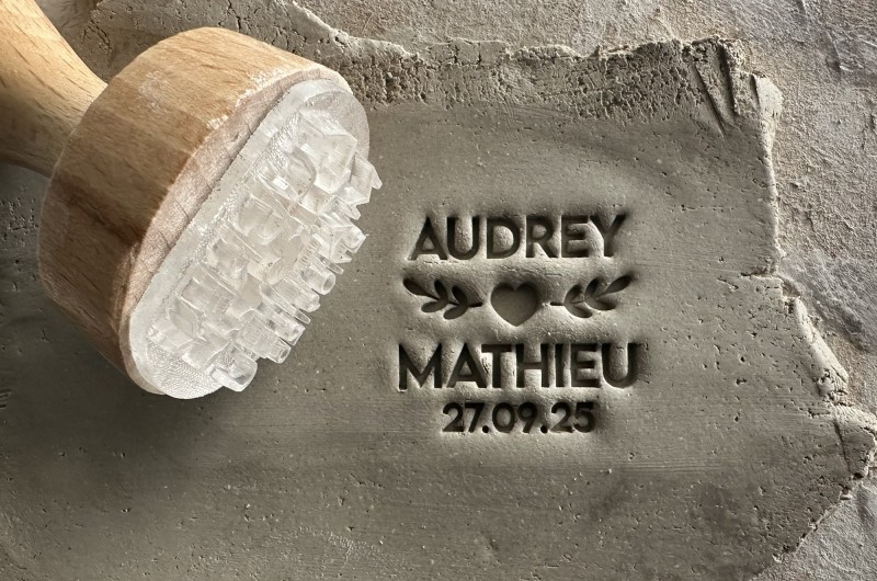 Tampon Céramique Mariage