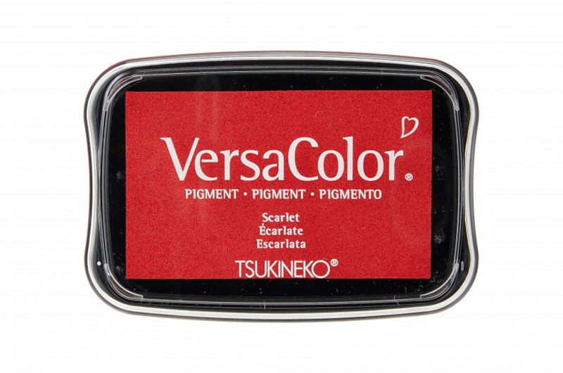 Encreur Versacolor Rouge écarlate