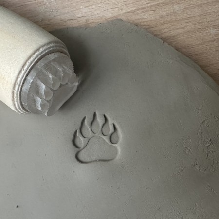 Tampon poterie patte d'ours