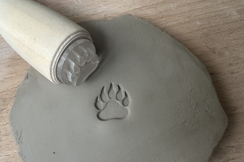 Tampon poterie patte d'ours