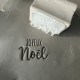 Tampon poterie - Joyeux Noël
