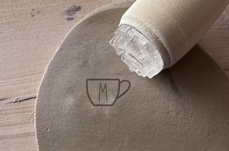 Tampon Signature pour céramique - Mug