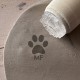 Tampon Signature pour poterie - Patte de Chien et initiales
