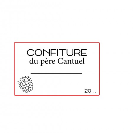 Tampon Confiture Père Cantuel