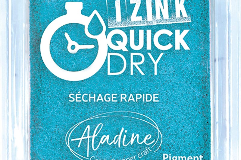 Encreur Izink Quick Dry Bleu Mer du sud