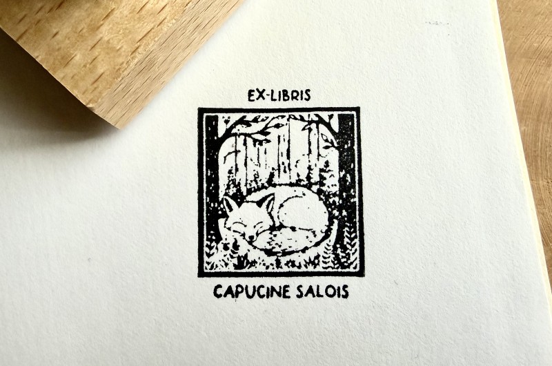 Tampon Ex Libris Renard