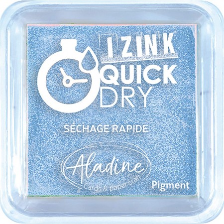 Encreur Izink Quick Dry Bleu Pastel