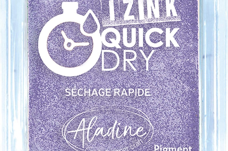 Encreur Izink Quick Dry Mauve Pastel