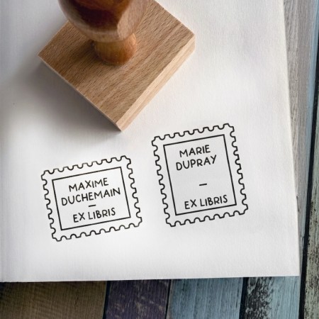 Tampon Ex Libris Timbre Poste
