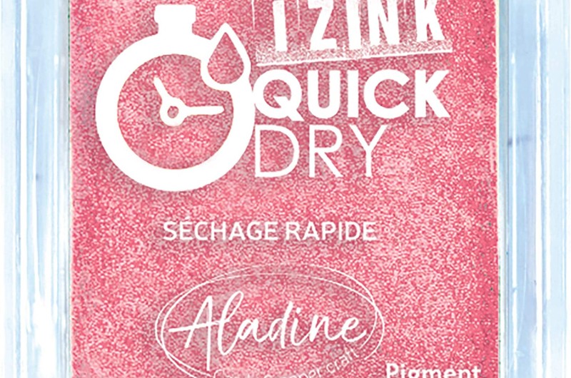 Encreur Izink Quick Dry Rose Poudré