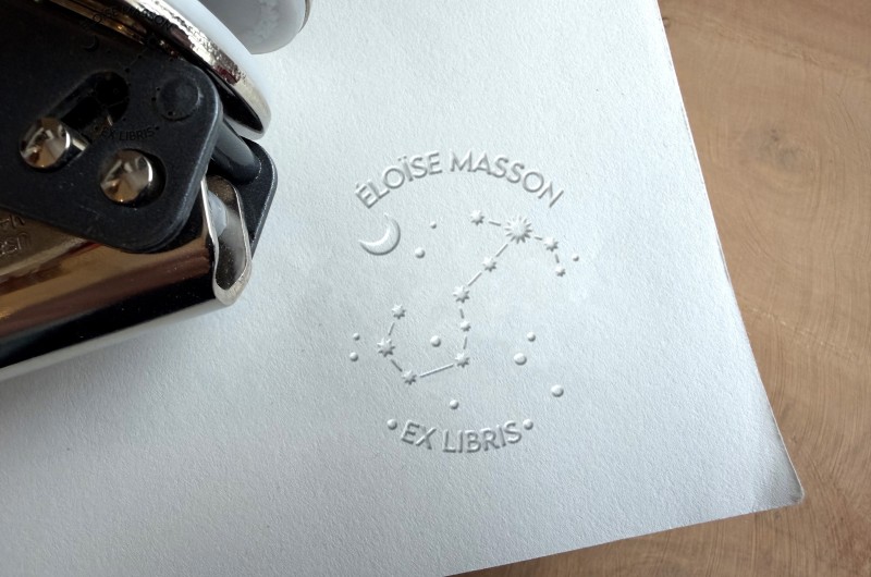 Pince à embosser personnalisée Zodiaque