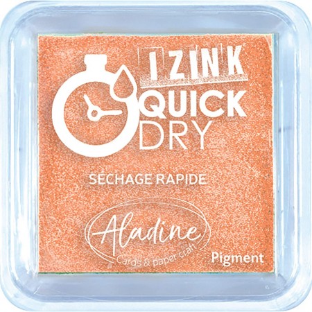 Encreur Izink Quick Dry Orange Pastel