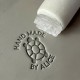 Tampon Signature pour poterie - Tortue Terrestre