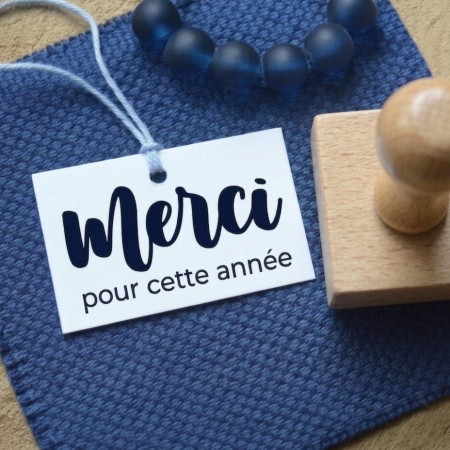 Tampon Merci pour cette année