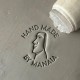 Tampon Signature pour poterie Moai île de Pâques