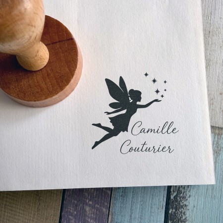 Tampon personnalisé Fée
