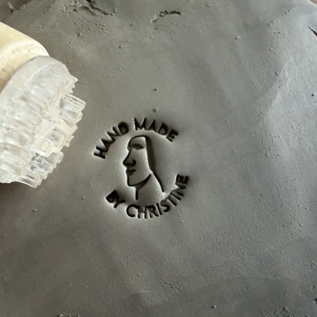 Tampon Signature pour poterie Moai île de Pâques