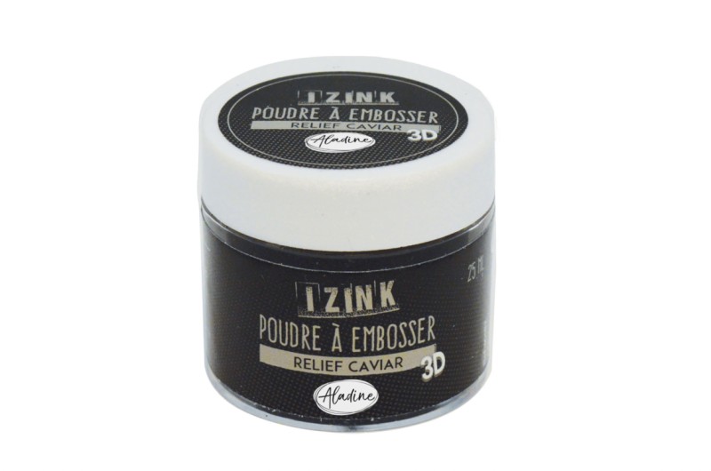 Poudre à embosser Izink Noir Caviar