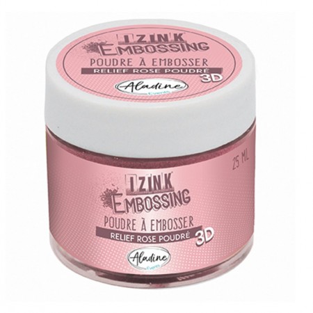 Poudre à embosser Izink Rose Pastel