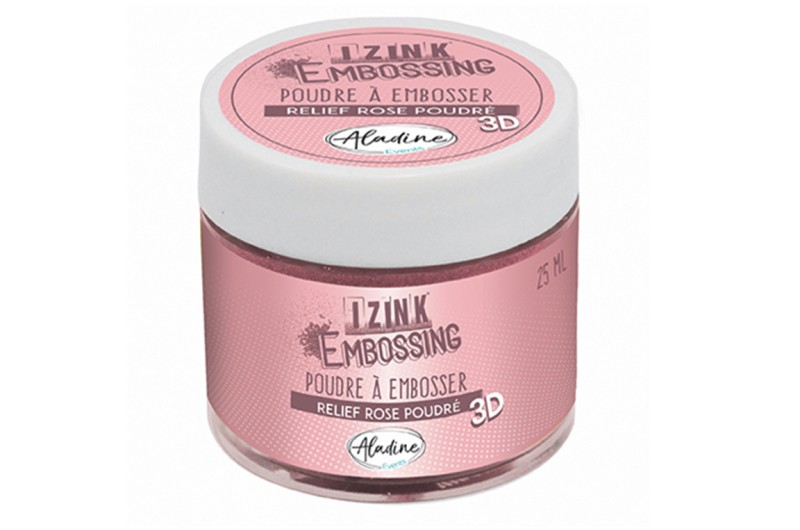 Poudre à embosser Izink Rose Pastel