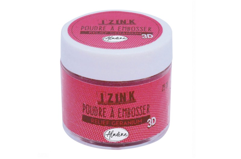 Poudre à embosser Izink Rose Géranium