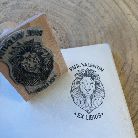 Tampon Ex Libris Lion