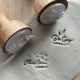 Tampons Céramique sur Mesure - Tampon poterie avec logo.
