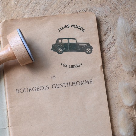 Tampon personnalisé Voiture Vintage