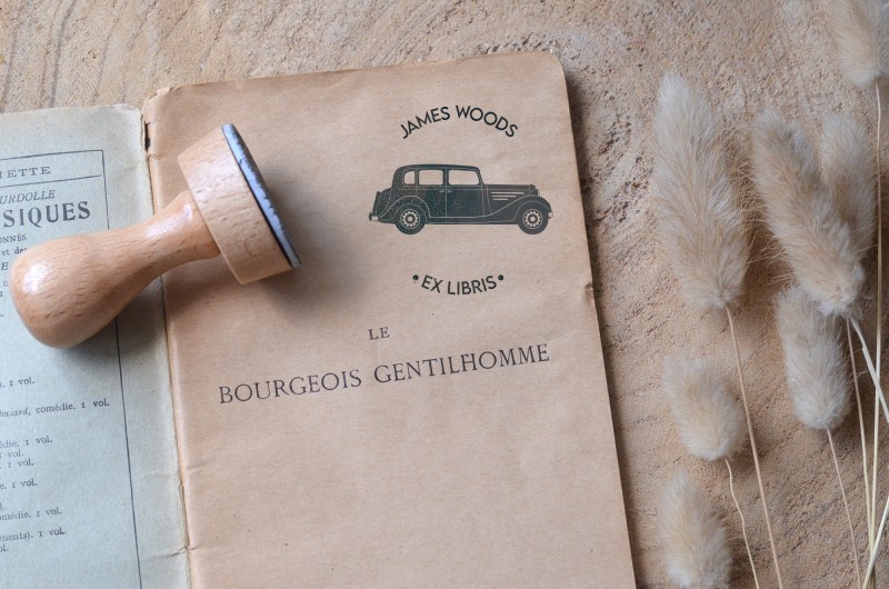 Tampon personnalisé Voiture Vintage