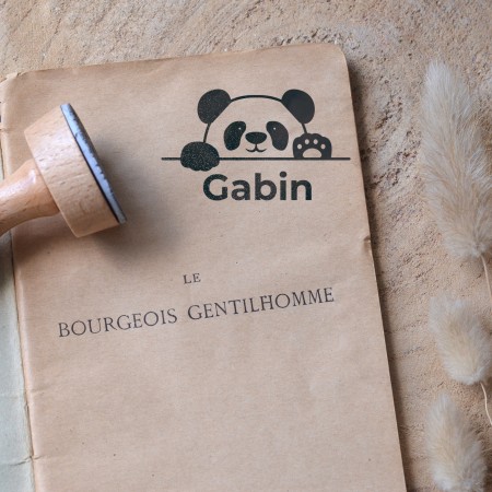 Tampon Panda personnalisé