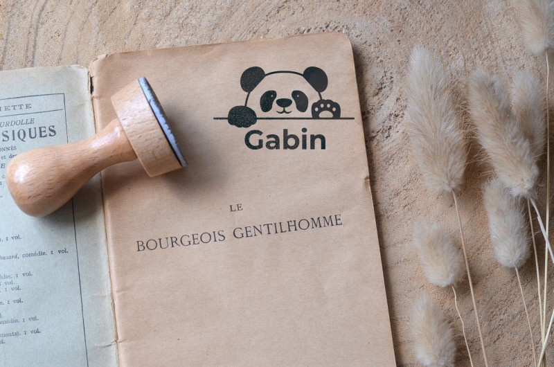 Tampon Panda personnalisé