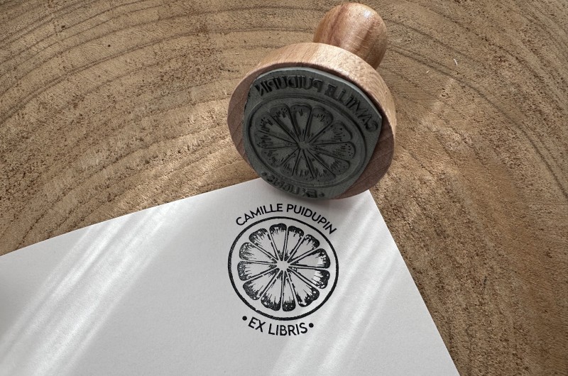 Tampon Ex Libris Agrumes