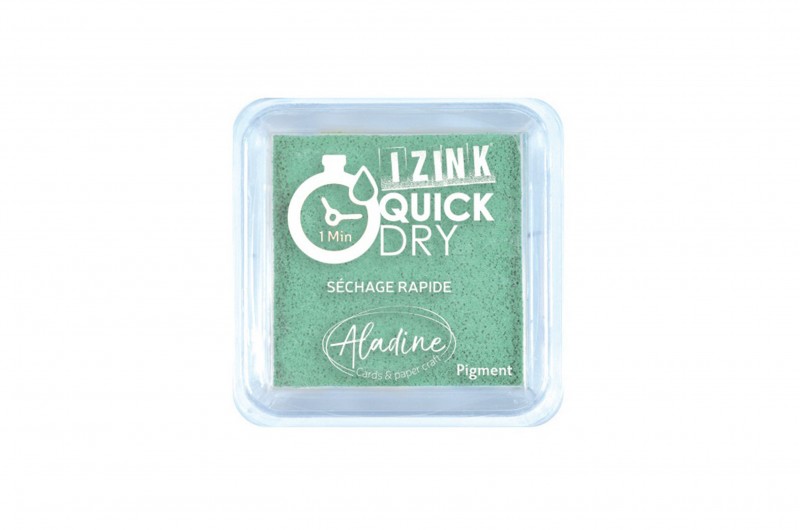 Encreur Izink Quick Dry Vert d'eau