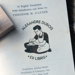 Tampon Ex Libris Potier c&eacute;ramiste