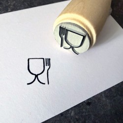 Tampon &agrave; encrer - Apte au Contact Alimentaire