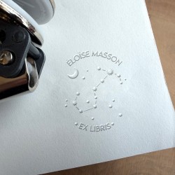 Pince &agrave; embosser personnalis&eacute;e Zodiaque